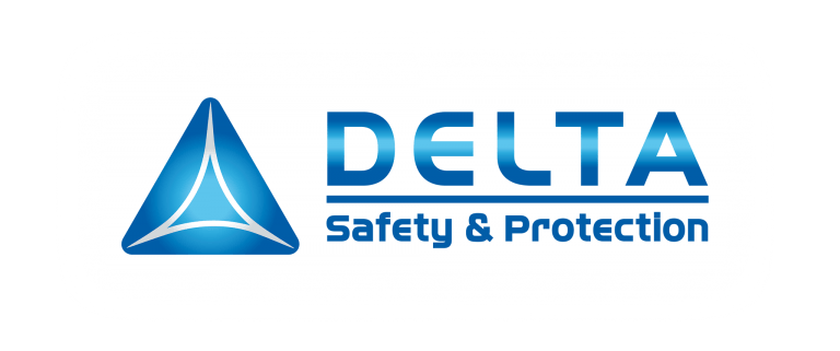 Delta Logo im Fußbereich